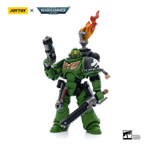 Warhammer 40k Action Figura 1/18 Salamanders Intercessors Sergeant Tsek'gan 12 Cm Joy Toy (cn)