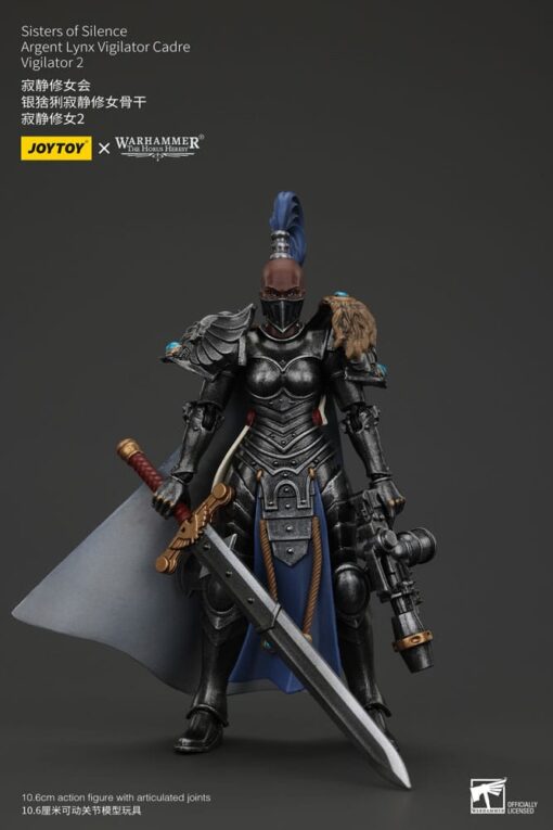 Warhammer The Horus Heresy Actionfigur Sisters Of Silence Argent Lynx Vigilator Cadre Vigilator 2 19 Cm Joy Toy (CN)