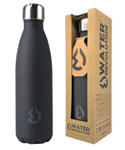 Water Revolution Black Bottiglia D'acqua 500ml Water Revolution
