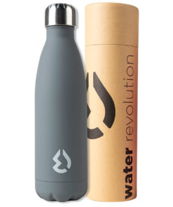 Water Revolution Grey Bottiglia D'acqua 500ml Water Revolution
