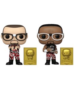 Wwe Pop! & Buddy! Vinile Figura 2-pack The Dudley Boyz: Bubba Ray & D-von (2018 Hall Of Fame) Esclusiva 9 Cm Funko