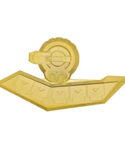 Yu-Gi-Oh! Replica Mini Duel Disk Placcato Oro 24k Ed. Limitata 18cm Fanattik