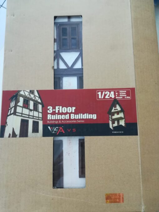3-FLOOR RUINED BUILDING VS ARMY SCATOLA ROVINATA