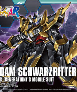 GUNDAM HIGH GRADE HGBF MODEL KIT SCHWARZRITTER 1/144 BANDAI (Spedito in 24 ore)