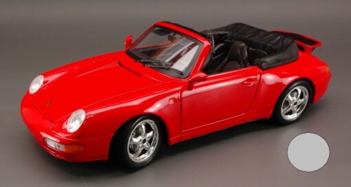 Bburago BU12039 PORSCHE 911 CARRERA CABRIO 1994 1:18 Modellino ROVINATA