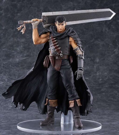 BERSERK GUTS BLACK SWORDSMAN PUP L Statua Max Factory