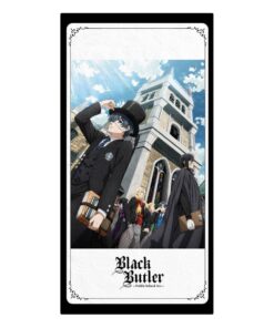 Black Butler: Public School Arc Asciugamano Ciel & Sebastian 150 X 75 Cm Sakami Merchandise
