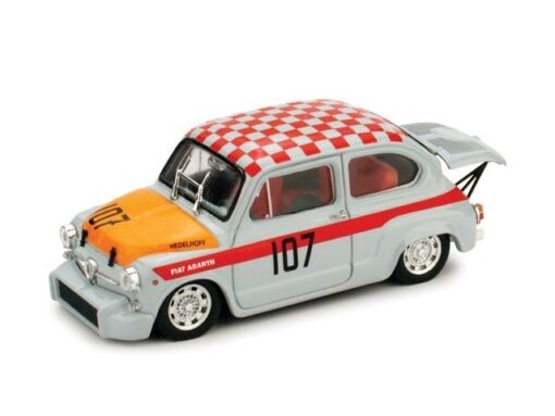 Brumm BM0379 FIAT ABARTH 1000 N.107 WINNER CLASS NURBURGRING 1967 G.EDELHOF 1:43 Modellino