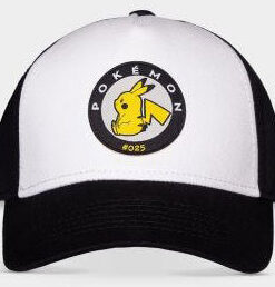 CAP POKEMON BIANCO E NERO - ABBIGLIAMENTO