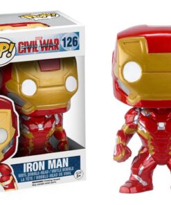 Captain America Civil War Pop! Vinile Bobble-head Iron Man 10 Cm Funko