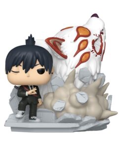 Chainsaw Man Pop Moments Vinile Figures Aki (fox Devil) 9 Cm Funko