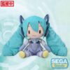Character Vocal Series 01: Hatsune Miku Fuwa Petit Peluche Figura Hatsune Miku Miku Con You 2024 Ver. Ll 40 Cm Sega