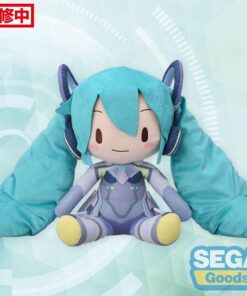 Character Vocal Series 01: Hatsune Miku Fuwa Petit Peluche Figura Hatsune Miku Miku Con You 2024 Ver. Ll 40 Cm Sega