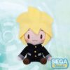 Character Vocal Series 02: Kagamine Rin/len Fuwa Petit Mini Peluche Figura Kagamine Len Uniforme Ver. (ex) 16 Cm Sega