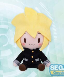 Character Vocal Series 02: Kagamine Rin/len Fuwa Petit Mini Peluche Figura Kagamine Len Uniforme Ver. (ex) 16 Cm Sega