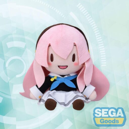 Character Vocal Series 02: Kagamine Rin/len Fuwa Petit Mini Peluche Figura Megurine Luka Uniforme Ver. (ex) 16 Cm Sega