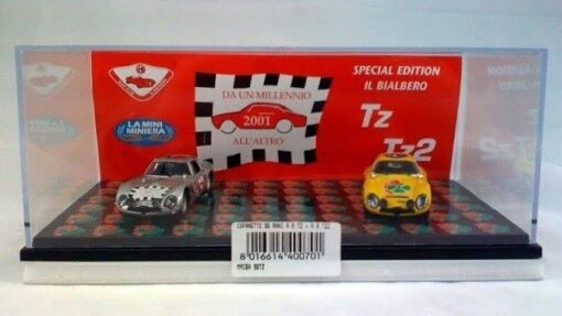 Club Bialbero 90TZ COFANETTO 90 ANNI ALFA CON TZ YELLOW Modellino