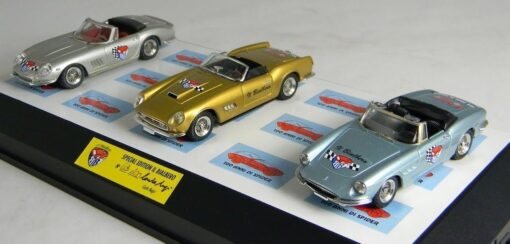 Club Bialbero MMCBA 100/1COFANETTO 100 ANNI SPYDER FERRARI 3 PEZZI Modellino