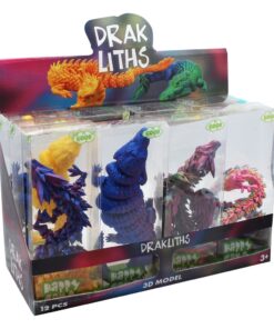 Darkliths 3D Fidget Toy Animals 15 Cm  Joy Toy (IT)