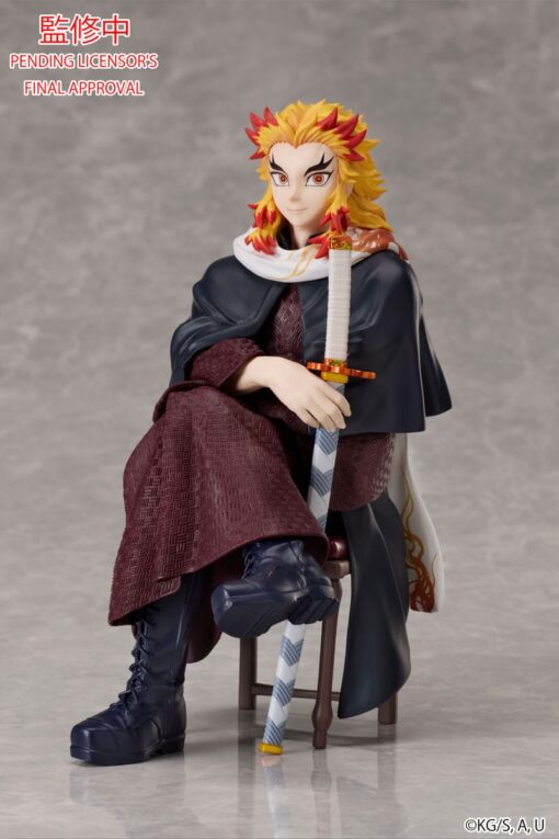 Demon Slayer: Kimetsu No Yaiba Statua Kyojuro Rengoku 16 Cm Aniplex