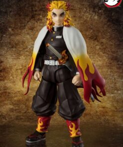Demon Slayer Kyojuro Rengoku Shf Action Figura Bandai