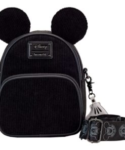 Disney By Loungefly Crossbody Mickey Mouse 100th Anniversary Corduroy Loungefly