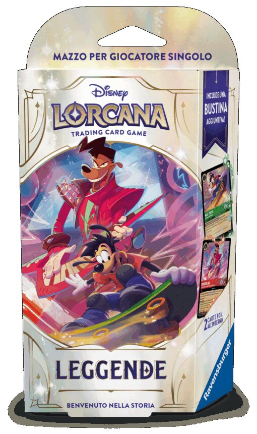 Disney Lorcana Leggende Starter Deck Smeraldo/Rubino (ITA) Ravensburger
