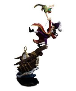Disney Scale Statua 1/10 Peter Pan Vs Hook 40 Cm Iron Studios