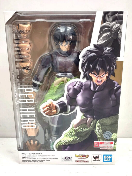 Dragon Ball - Film S.h. Figuarts Figura Broly 19 Cm Bandai (Spedito in 24 ore)