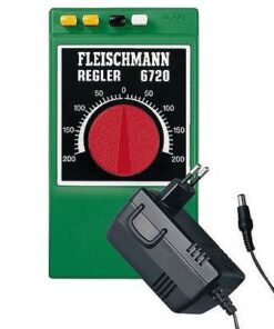 Fleichmann 6725 Regolatore di Velocità Elettronico 0-14 V 0.6 A con Trasformatore SCATOLA ROVINATA