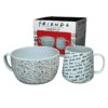 Friends - Set Colazione Tazza + Ciotola - Doodle