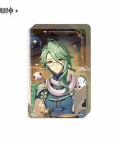 Genshin Impact Stampa In Acrilico Ornament Con Glitter: Baizhu 8