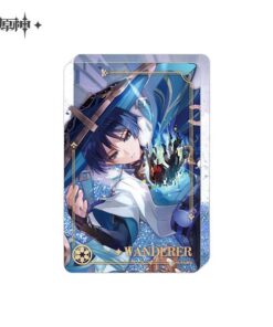 Genshin Impact Stampa In Acrilico Ornament Con Glitter: Wanderer 10 Cm Mihoyo