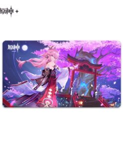 Genshin Impact Tappetino Per Mouse Yae Miko 70 X 40 Cm Mihoyo