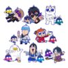 Gintama X Okawabukubu Rubber Mascot Buddycolle Rubber Ciondolos Gintama Oshanti 7 Cm  Megahouse