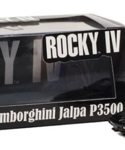 GREENLIGHT GREEN86638 LAMBORGHINI JALPA P3500 1984 ROCKY IV 1985 BLACK 1:43 Modellino