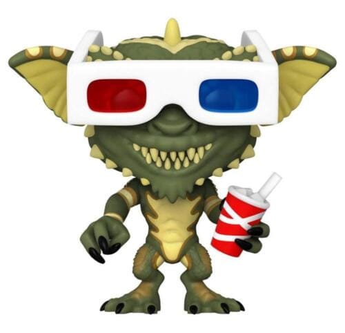 Gremlins Pop! Movies Vinile Figura Gremlin Con 3d Occhiali 9 Cm Funko
