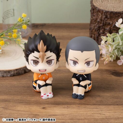Haikyu!! Look Up Pvc Statuas Yu Nishinoya & Ryunosuke Tanaka Uniforme Ver. 11 Cm (with Regalo) Megahouse