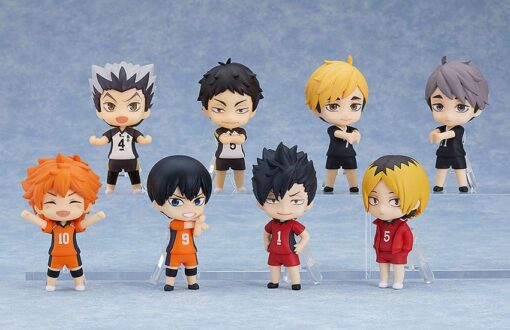 Haikyu!! Nendoroid Action Figura Surprise Ver. 02 Karasuno Edition 7 Cm  (re-run) Orange Rouge