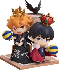 Haikyu!! Qset Mini-Figure 2-Pack Shoyo Hinata & Tobio Kageyama 11 Cm Good Smile Company