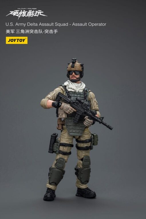 Hardcore Coldplay Action Figura 1/18 U.s. Army Delta Assault Squad Operator 11 Cm Joy Toy (cn)