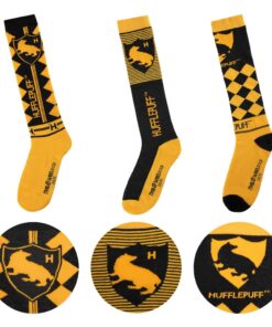 Harry Potter Knee-high Calzini 3-pack Tassorosso Cinereplicas