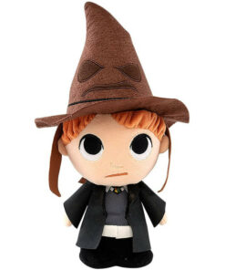 Harry Potter Peluche Ron con Cappello Parlante 15 cm