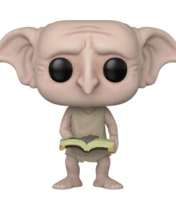 Harry Potter Pop! Film Figure Vinile Dobby con Libro e Calzino 9 Cm Funko