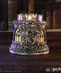 HARRY POTTER SLYTHE HOUSE TEA LIGHT HLDR Accessori Nemesis Now