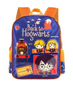 Harry Potter Zaino Basic Blu 31x39x15 cm Karactermania