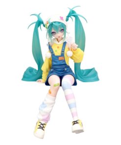 Hatsune Miku Noodle Stopper Pvc Statua Hatsune Miku Lollipop 15 Cm Furyu
