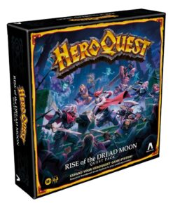 Heroquest Gioco Da Tavolo Expansion Rise Of The Dread Moon Quest Pack *english Version* Hasbro