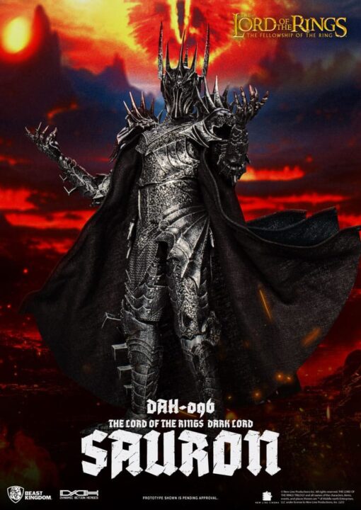 Il Signore Degli Anelli Dynamic 8ction Heroes Action Figura 1/9 Sauron 29 Cm Beast Kingdom Toys