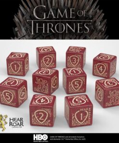 Il Trono Di Spade Dice Set Lannister 10xd6 (10) Q Workshop